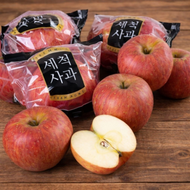 개별포장 세척사과 청송 안동 경북 꿀사과, 1박스, 2kg