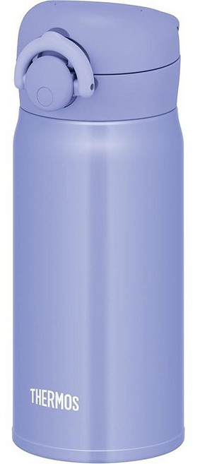 서모스 수통 진공 단열 휴대용 머그잔 350ml 블루 퍼플 JNR-353 BL-PL