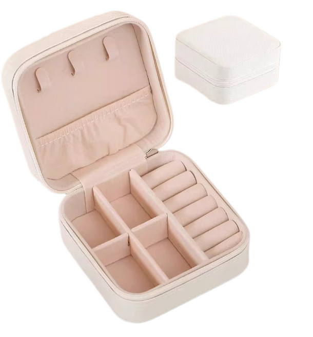 보석함 주얼리 보관함 휴대용 분리수납 여행용 액세서리 케이스