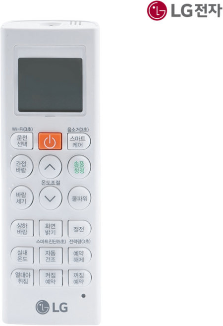 엘지 정품 LG 벽걸이 에어컨 리모컨 휘센 냉난방 리모콘 AKB75415322, 1개, SQ09BDJWAN