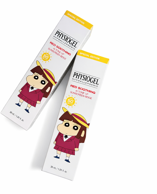 피지오겔 레드수딩 AI 톤업 선스크린 베이지 (짱구 수지), 2개, 30ml