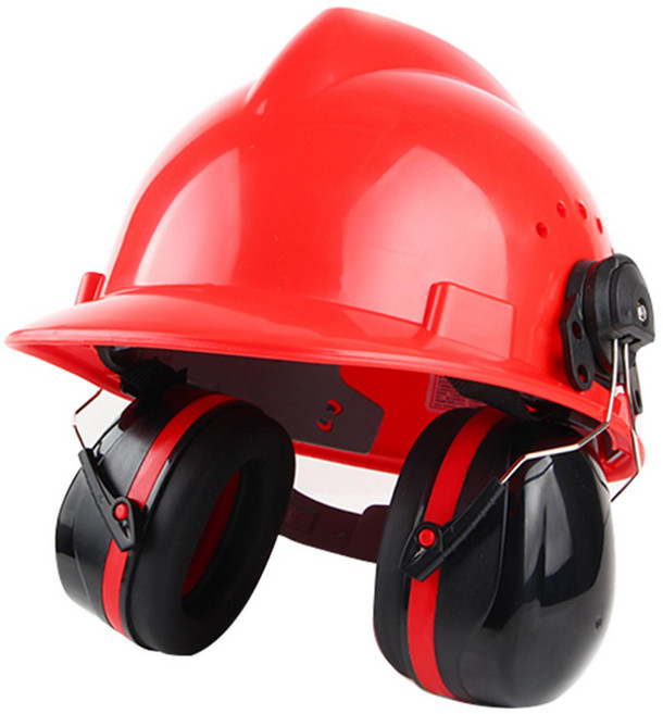 써니글로벌 안전모 안전용품 통풍 가능 그늘이 작업모, 귀마개 1쌍 + 블루 안전모, 1개입, 1개