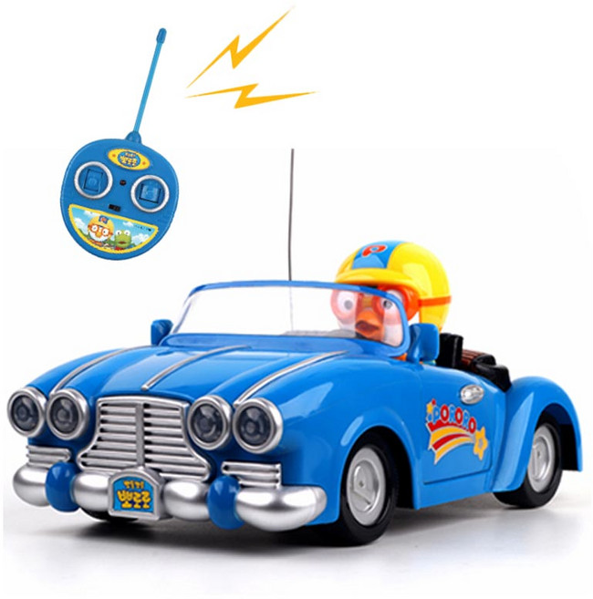 뽀로로 무선 자동차 완구, NEW뽀로로무선자동차-블루, 1개
