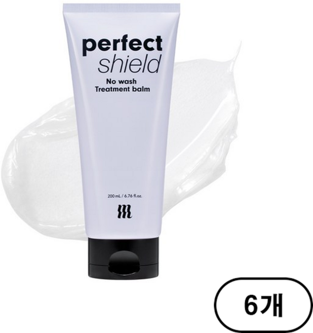 머지 퍼펙트 쉴드 노워시 헤어 트리트먼트 밤, 200ml, 6개