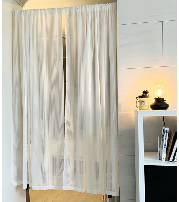 머스트킵 분리형 가리개 커튼 압축봉 포함