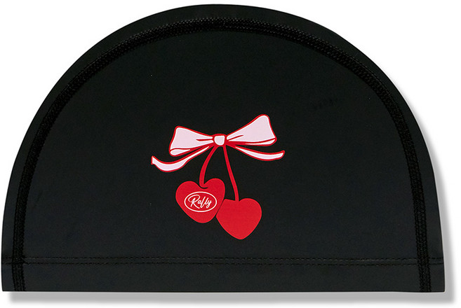 랠리 체리 아동 우레탄코팅 수모 PRKC921, 1개, PRKC921 BLK