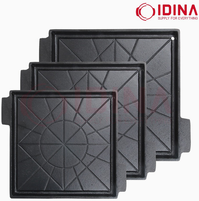 이디나 무쇠 삼겹판 대 (CG84440), 1개