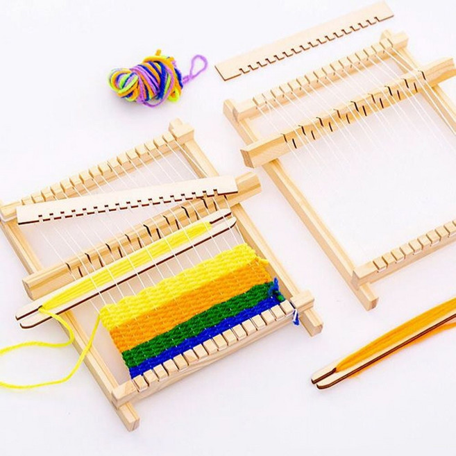 양말목공예 잔솔 직조틀 위빙틀 핸드 미니베틀 직조기 33306PC 1(ea)