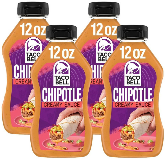 타코벨 크리미 치폴레 소스 355ml