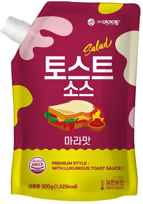 아이엠소스 토스트소스 마라맛, 1개, 500g