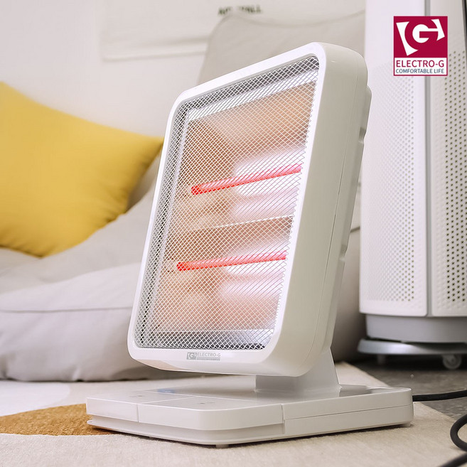 ELECTRO-G 전기히터 석영관 발터치히터 15in 대형 EGH-QH950L, 1개