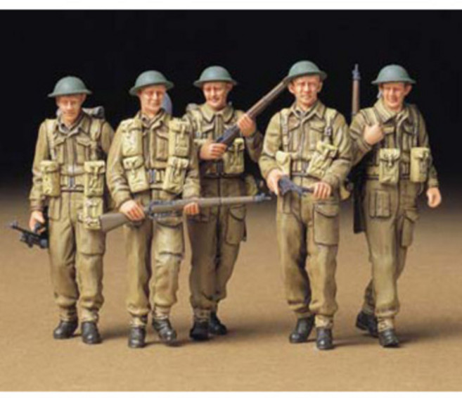(35223) 타미야 1/35 영국 보병 순찰 세트, 1개