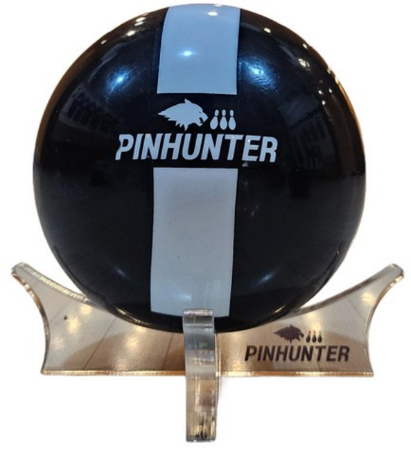 핀헌터 볼링 훈련용 웨이트볼, 블랙컬러, 1kg, 1개