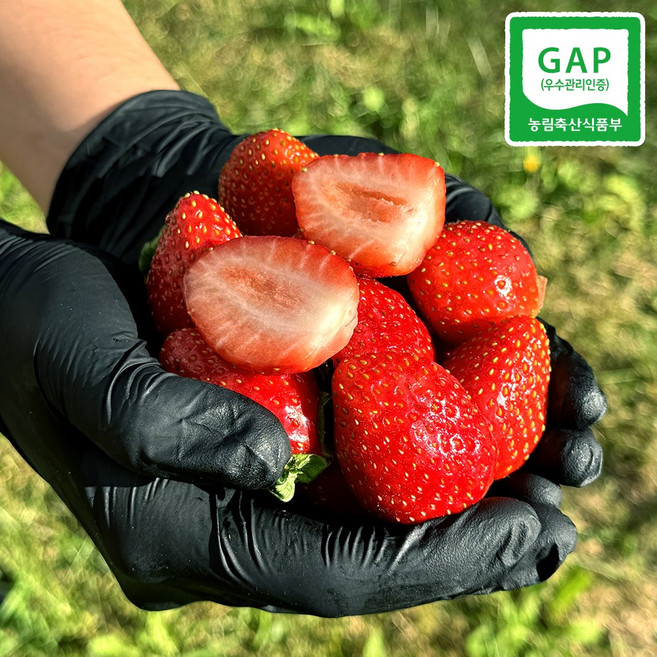 [과일대전대상] 논산 스마트팜 고당도 생 딸기, 1개, 특과 700g