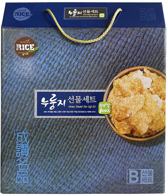 성찬식품 우리쌀로 만든 누룽지 선물세트 B, 1box