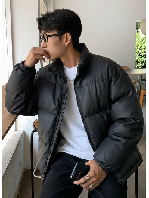 HANYO 겨울 미국식 빈티지 보온 두꺼운 남성 면 자켓 패딩점퍼