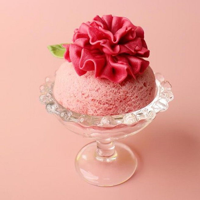 [아페페] 5월 어버이날 가정의달 국산쌀 카네이션 마카롱 만들기 간식키트 송편 RI1974, 1개