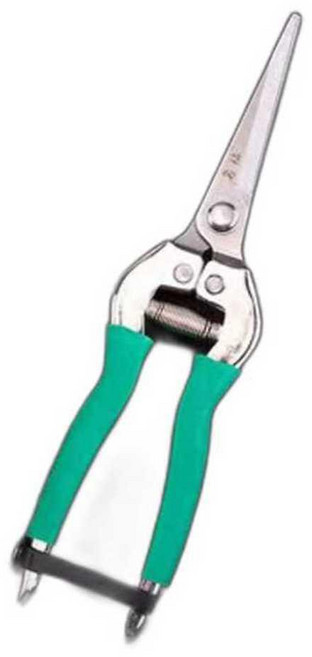 과일 수확 손질 도구 정원 식물 배 사과 A 레드 원예 가위, 꽃 솎음 가위 스프링, 1개