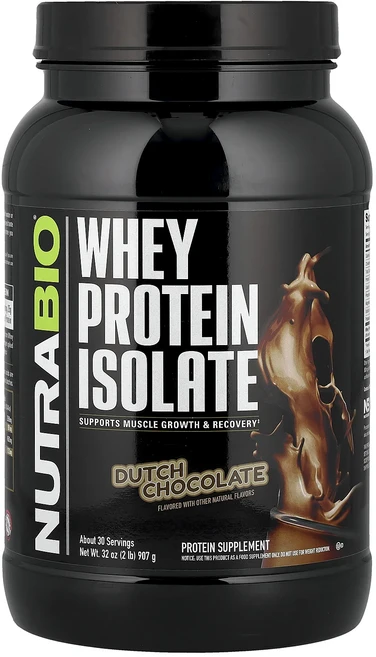 몸관리하세요 겨울입니다 NutraBio 100 % 분리 유청 단백질 네덜란드 초콜릿 2 파운드 (907 g) 특별관리진행, NutraBio100분리유청단백질네덜란드초콜릿2파운드9, 907g, 1 - 쿠팡