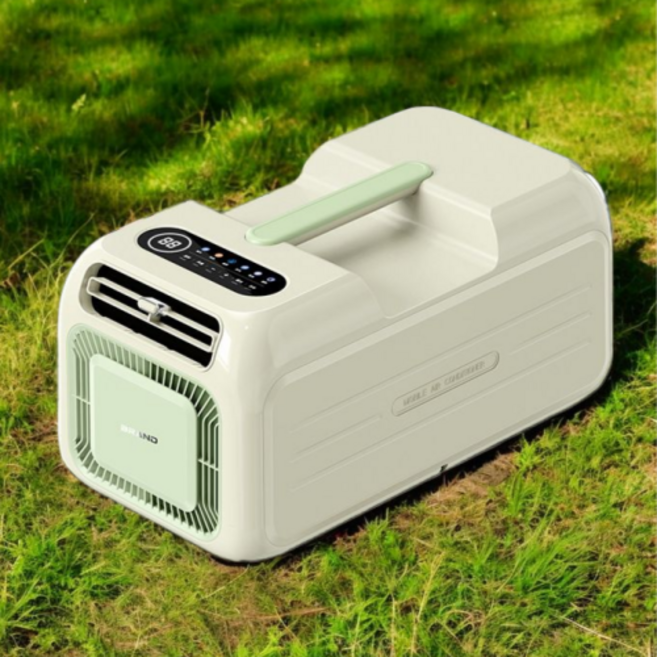 쿨베스트 이동식 무시동 에어컨 휴대용 냉풍기 캠핑 차박 실외기 없는 냉방기, 그린(냉방)