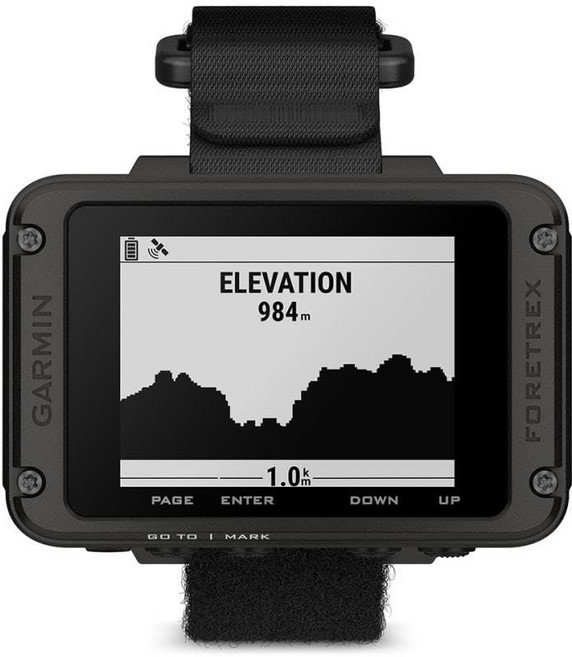 가민 포레트렉스 801 스트랩이 달린 손목 장착 GPS 내비게이션 업그레이드된 멀티밴드 GNSS 더 긴 배터리 수명, Strap included, 1개
