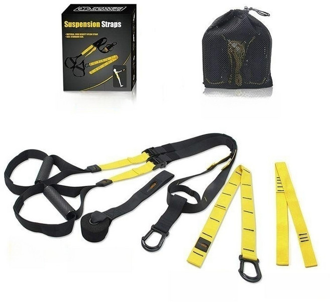 TRX 밴드 트레이닝 저항벨트 2.0 업그레이드 홈트 운동기구 옐로우 세트 도어앵커 포함, 1개, 레벨1모델2.0 핑크