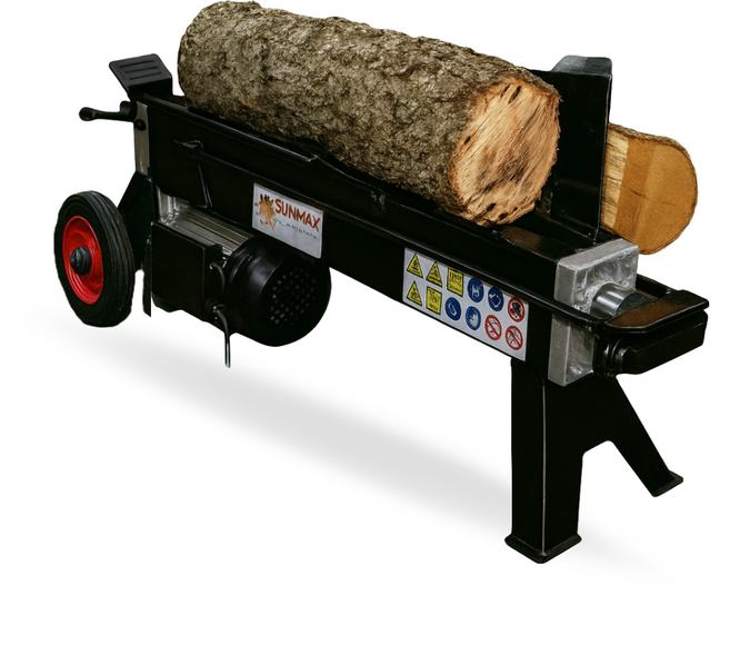 가온농기 전기유압식 장작패는기계 발패달 절단기 장작도끼, 1개