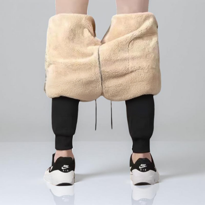 베르디에 남자 방한 바지 기모 양털 츄리닝 겨울 작업복