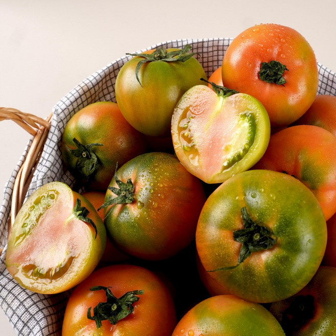 행복농산 완숙 찰토마토, 1박스, 5kg(6.중소과)