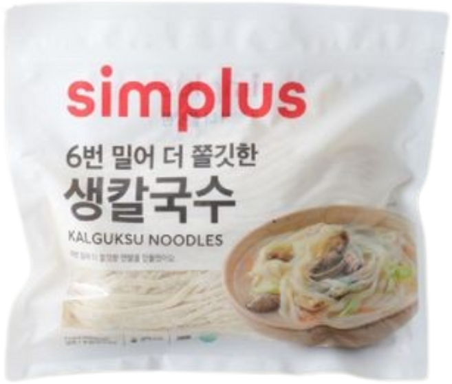 simplus 생칼국수, 2개, 1kg