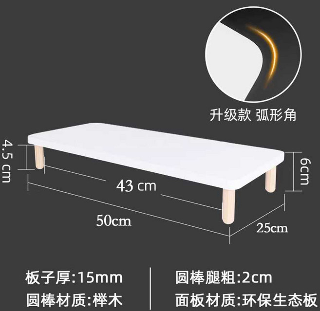 고양이 밥그릇 받침대 식수대 높이조절 강아지 밥상, 50x25x6cm, 1개