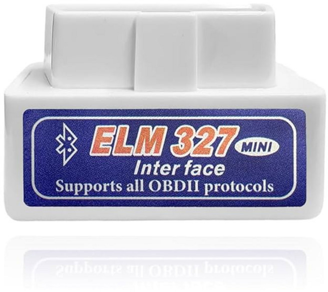 KBAEY OBDII 코드 블루투스 진단 도구 리더 자동차 자동 ELM327 스캐너 스캔, White & Blue, 1 PCS