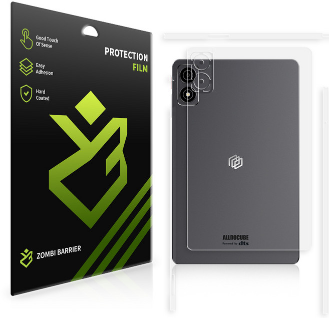 ALLDOCUBE iPlay70 mini Ultra 후면 측면 외부보호필름, 후면+측면 보호필름 각1매, 1개