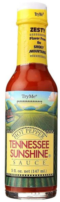 Try Me 소스 타이거 핫 5온스 병 2개 묶음, 테네시 선샤인