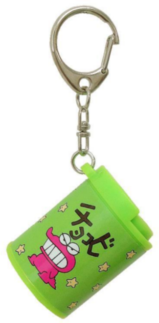 크레용신짱 짱구 코인실린더 코인케이스 동전케이스 초코비 키링, 1개