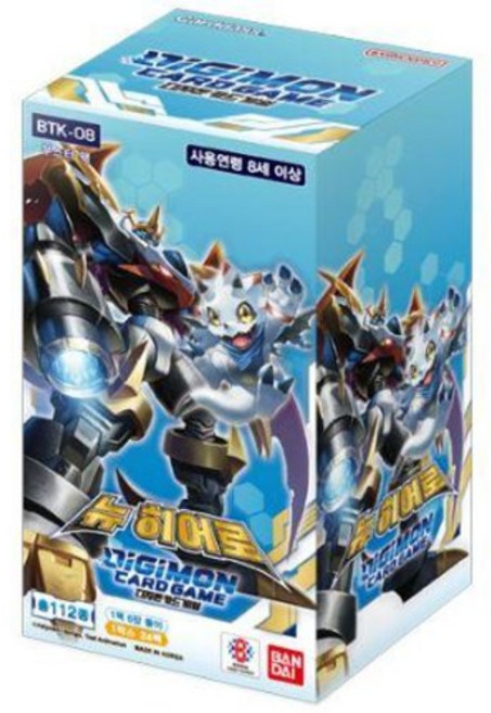 뉴 히어로 부스터 박스 (BT8) 디지몬 한글판, 1개