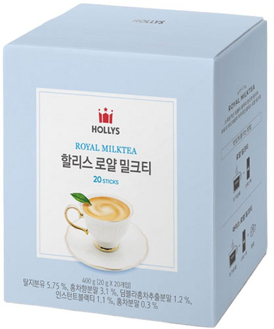 할리스 로얄 밀크티 스틱 20g 20개입 1개