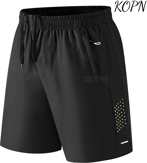 KOPN 반바지 남자 여름 스포츠 캐주얼 달리기 통기 속건 5부 바지 헬스 트레이닝 반바지