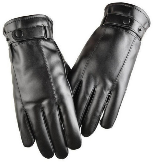 레인디어 스마트폰 터치 가죽 장갑 세트