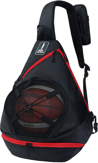 PUJP 슬링백 축구 농구 배구 농구공 가방 농구화 축구화 농구가방 축구가방 배드민턴 테니스, 500개, BLACK