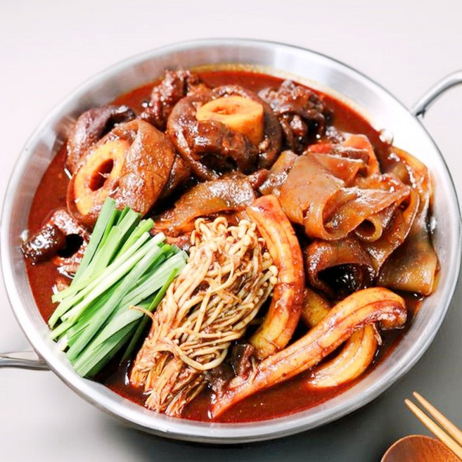 kbho 매콤 한우 우족찜 밀키트 650gX1개, 650g, 1개