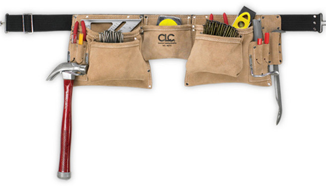 CLC 씨엘씨 공구벨트 툴벨트 못주머니 작업벨트 12포켓 i427X, 1개