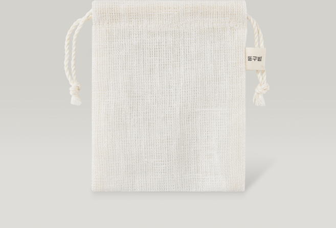 동구밭 생분해 삼베 비누망, 1개