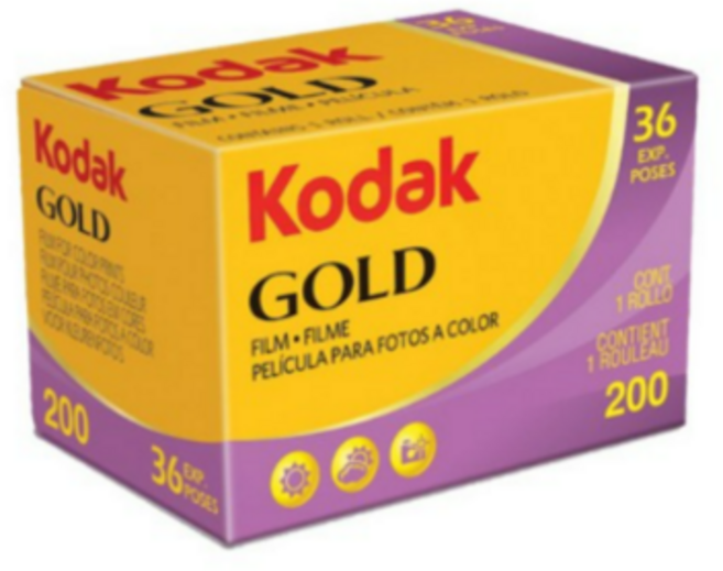 코닥필름 골드 200-36컷 컬러필름 네거티브 [코닥정품] 35mm 일반필름, 200x36컷, 3개
