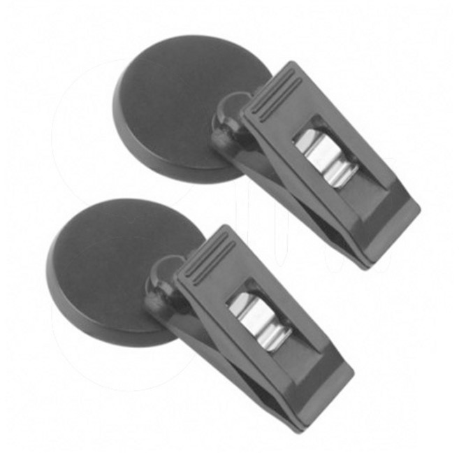 차량용 카드 수납 클립 통행권 홀더 집게, 1개, 블랙