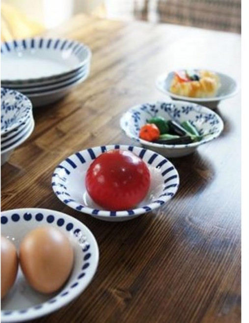 LH 일본 블루에가와리 찬기 4P세트 3size, 1개, 소