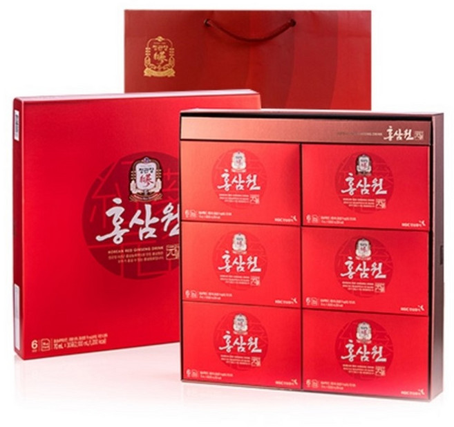 정관장 홍삼원 70ml 명절 부모님 선물세트 30포 면역력, 2.1L, 1개