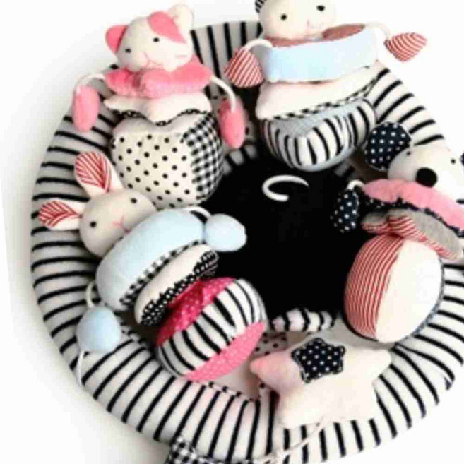 도형흑백모빌 인테리어모빌