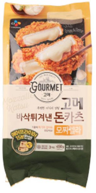 고메바삭튀겨낸돈카츠(모짜렐라) 450G씨제이제일제당(주), 450g, 1개