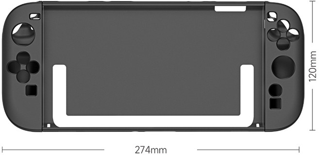 PingGO 任天堂 Switch 2 保護殼 霧面防指紋 輕量化 防震 可分離, 1個